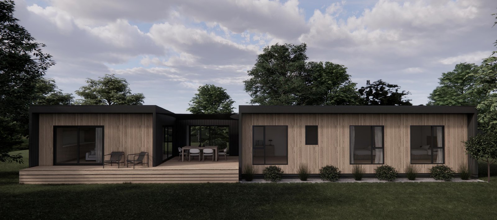 3 Bedroom with ensuite 95sqm modular home